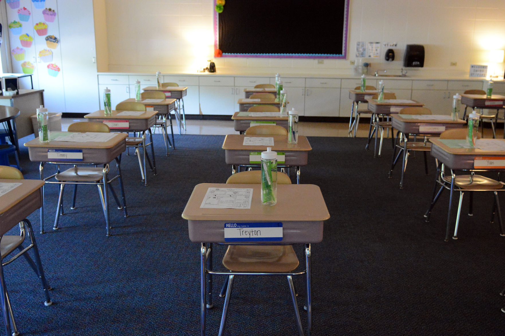 First day of school at Al Behrman